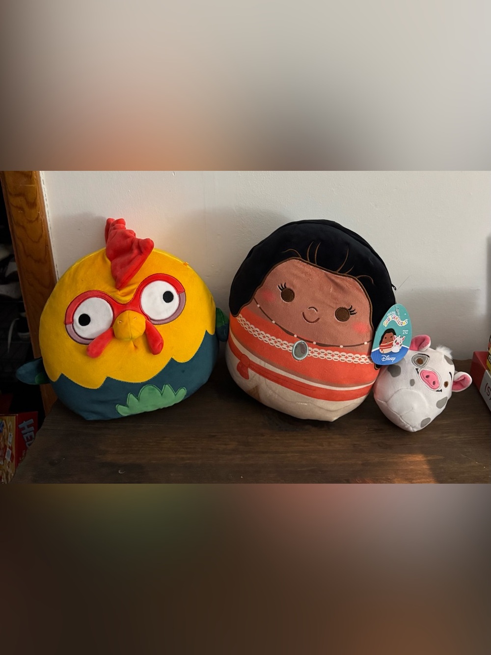 10” Squishmallows Disney Moana, Pua and Heihei set